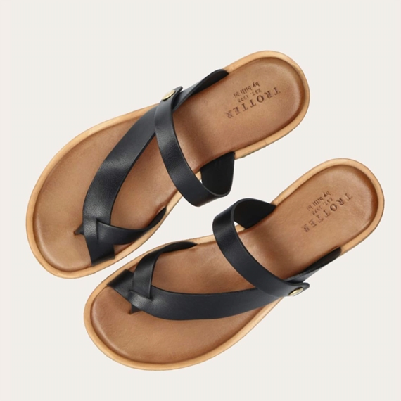 Billi Bi T7002 Sandaler, Black Calf 